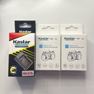 Kastar Batteries and Charger